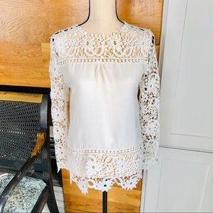 White Lace Top